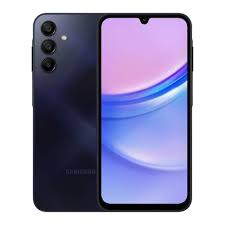 Samsung Galaxy A15 Dual SIM 8GB Ram+256GGB ROM (6.5 Inches) (4G LTE) - Blue Black Samsung Galaxy A15 Dual SIM 8GB Ram+256GGB 			Super Vivid and Bright Display: The Galaxy A15 6.5-inch Super AMOLED display boasts vibrant clarity even in direct sunlight with Vision Booster, with up to 800 nits for brightness
Create your shot with multi-cameras: For landscapes and close-ups, 50MP for serious photography for high resolution images, 13MP Front camera for profile-worthy selfies, with an astonishing 90Hz refresh rate and a low blue light display for eye comfort
Get it done with Boosted Performance: with an octa-core processor for powerful performance, spacious memory and storage options keep your data and contents ready at hand
Battery Power up with Super Fast Charging: Stay up and running with a 5000mAh (typical) battery that rechaarges with super fast charging to get you back out on the road
Balanced simplicity: The Galaxy A15 designed to fulfill its refined aesthetics through an intuitive frame, glossy backcover and tidy camera layout	