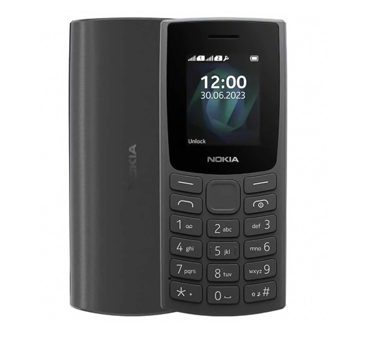 NOKIA 106 Dual Sim 4G-Dark Grey  106 Dual SIM Black / Dark Grey 4MB RAM 2G 	 	