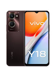 Vivo Y18 4G Dual SIM Mocha Brown 6GB RAM 128GB - Middle East Version Vivo Y18 4G Dual SIM Mocha Brown 6GB RAM 128GB  		Elevate your mobile experience with the vivo Y18, a smartphone designed to redefine convenience and performance. Featuring a stunning 6.56-inch HD LCD Display, this device offers an immersive viewing experience, perfect for streaming your favorite content or gaming on the go. Powered by a MediaTek Helio G35 octa-core processor, 6GB standard RAM and 6GB extended virtual RAM, the vivo Y18 delivers exceptional performance, allowing you to multitask effortlessly and enjoy lag-free gaming sessions.		